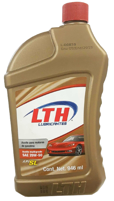 Aceite para motor LTH Multigrado SAE 20W50 (946 mL)