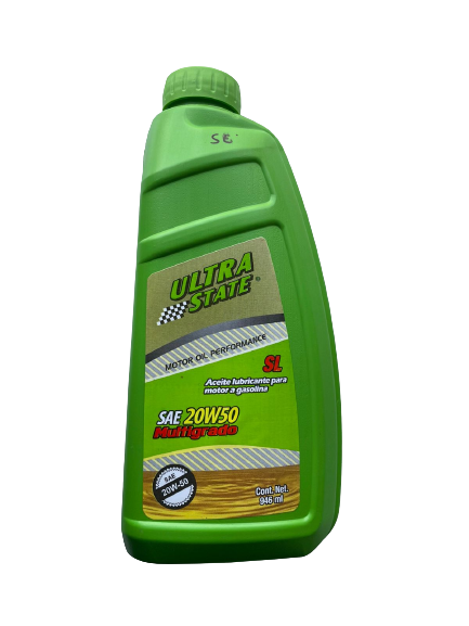 Aceite para Motor Ultra State Multigrado SAE 20W50 (946 mL)